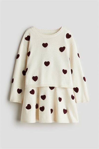 Комплект из 2 частей: джемпер и юбка 1294360002