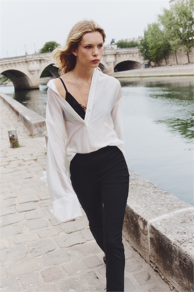 Брюки на молнии 1296162001