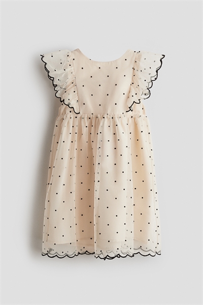 Платье из тюля с воланами 1311926003