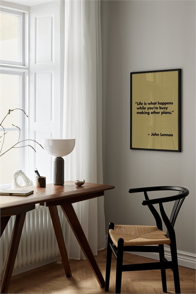 Плакат с уроком жизни Джона Леннона 1010920001