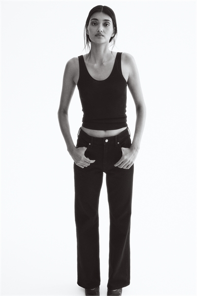 Высокие джинсы Bootcut 1289113001