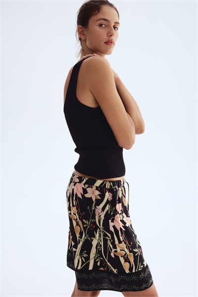 Шорты из льняного бленда 1305149002