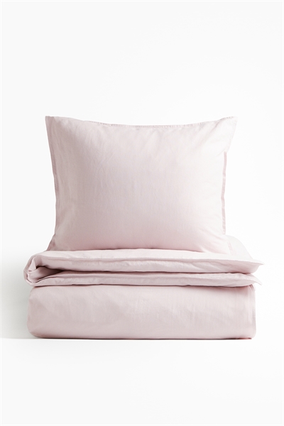 Комплект постельного белья из смеси льна, односпальный 1127675005