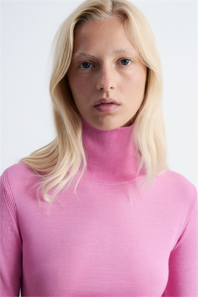 Водолазка из шерсти тонкой вязки 1290073005