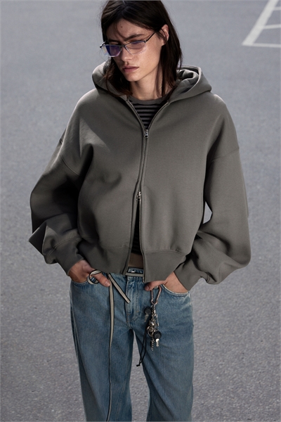 Толстовка на молнии Regular Fit Heavyweight Zip Hoodie 1302385004