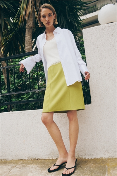 Юбка длиной до колена 1309097001