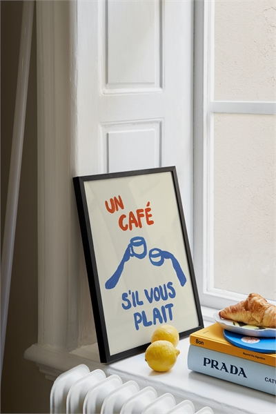 Плакат Un Café 1221312001