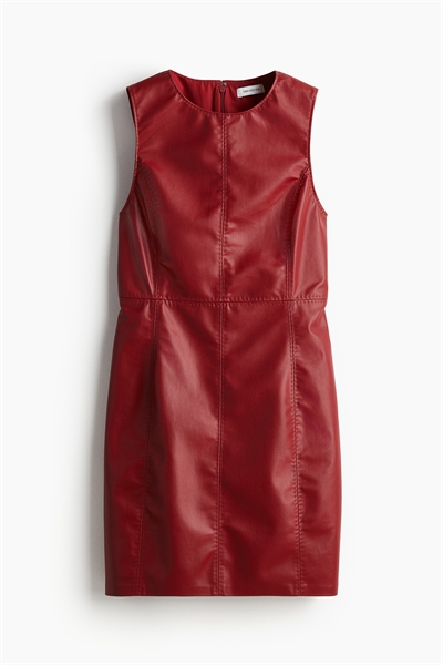 Мини-платье с покрытием 1256408001