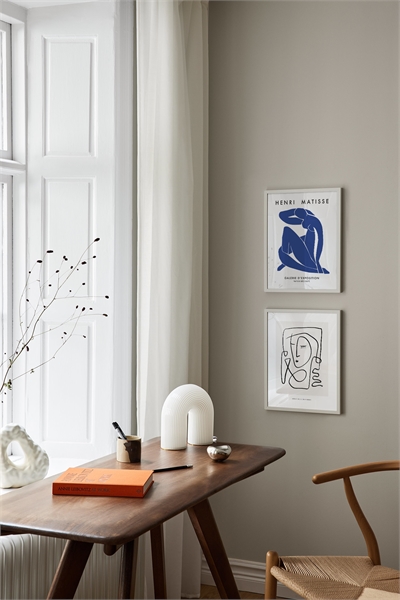 Плакат с абстрактным выражением лица 1010966001