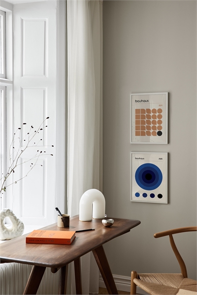 Синий постер Баухаус 1010945001