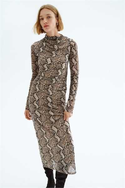 Платье из джерси с драпировкой 1300151001