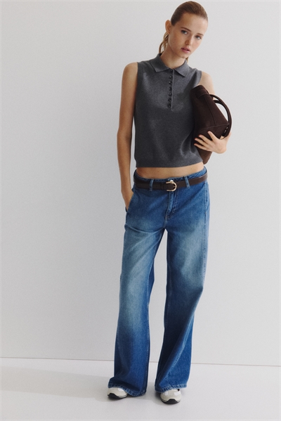 Широкие джинсы Regular 1301435001