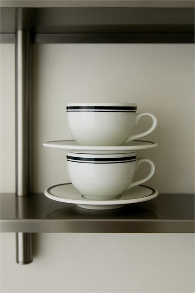 Чашка и блюдце для капучино в упаковке из 2 штук 1297014001