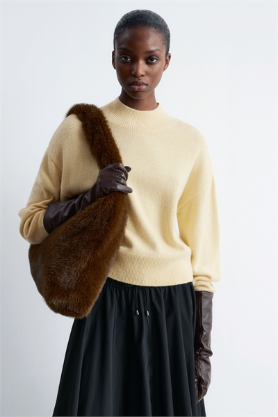 Сумка на плечо из искусственного меха 1300663002