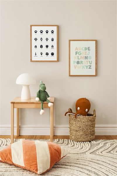 Плакат Следы животных 1052890001