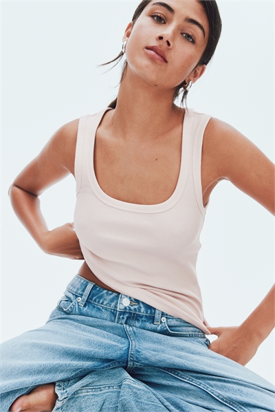 Майка в рубчик 1292587004