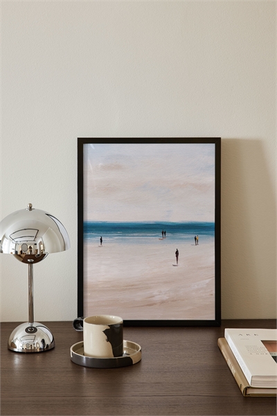 Постер Прогулка по пляжу 1221308001