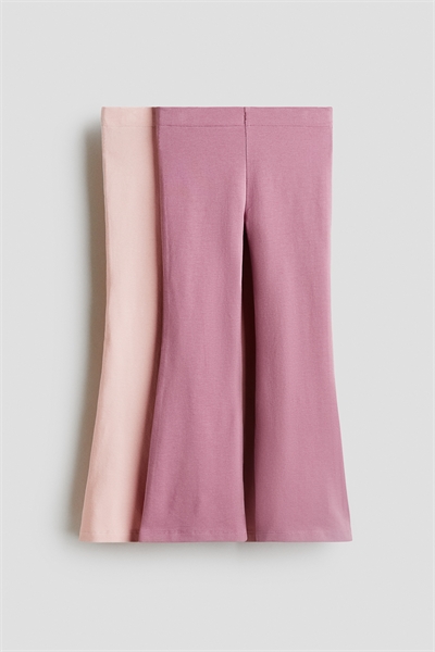 Леггинсы из расклешенного трикотажа 2 шт. 1291272009