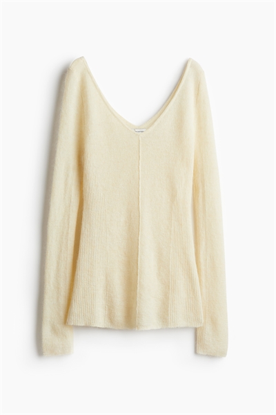 Джемпер из мохеровой смеси 1246684001