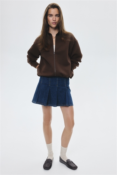 Толстовка из скубы на молнии 1296045002