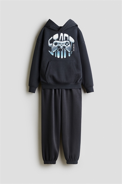 Комплект из 2 частей толстовки с принтом 1298603002