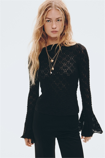 Топ с трубчатыми рукавами 1310406005