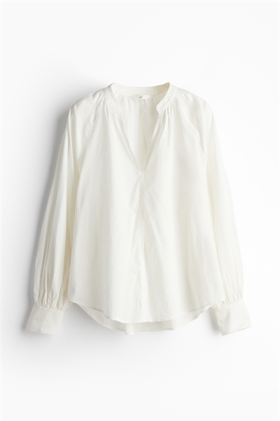 Блузка с воздушными рукавами 1241800003