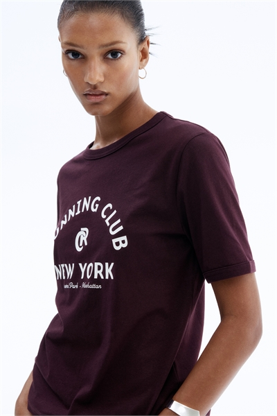 Футболка с принтом-мотивом 1293190005