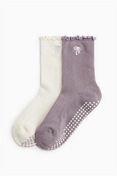 Носки для йоги с защитой от скольжения 2 шт. 1323304001