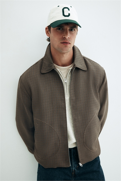 Узорчатая куртка-блузон 1296075001