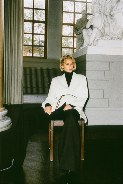 Блейзер с завязывающимся ремнем 1216157005