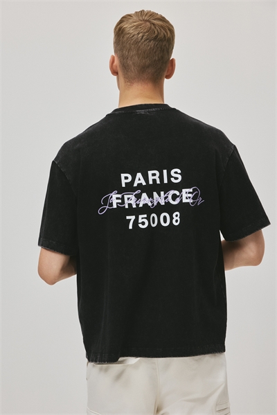 Стираная футболка 1299193002