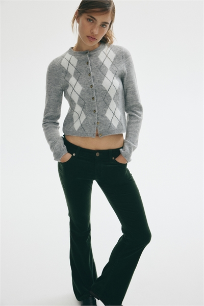 Расклешенные вельветовые брюки 1300402002