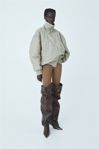 Куртка-бомбер с мягкой подкладкой 1302482001