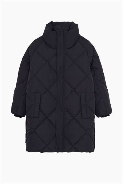 Пуховик без капюшона 1305367001