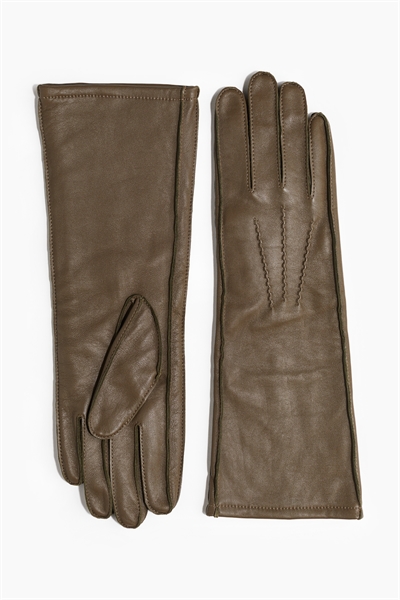 Длинные кожаные перчатки 1305780008