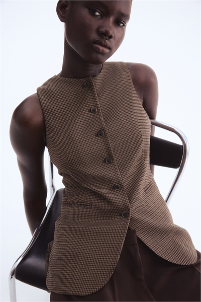 Длинный жилет 1288094005