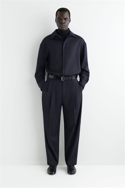 Брюки из шерстяной фланели 1291669001