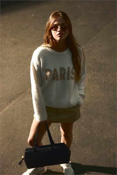 Джемпер из мягкого трикотажа 1305508002