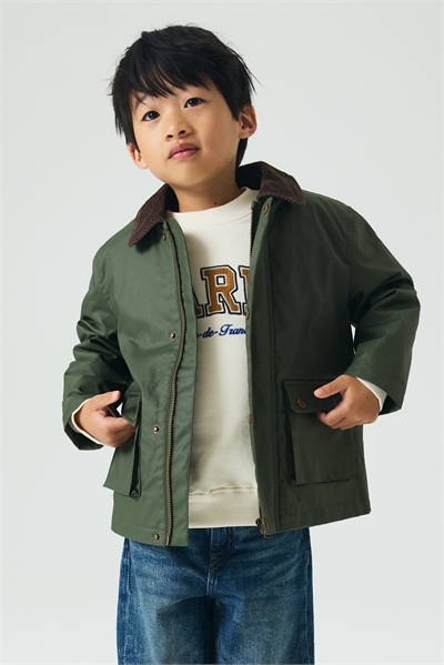 Куртка из вощеной саржи 1242006004