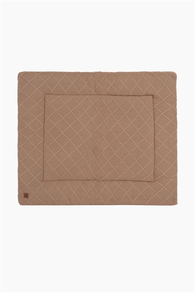 Коврик для манежа - вязаный в клетку 1281356002