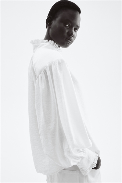 Блузка с оборками 1309910001