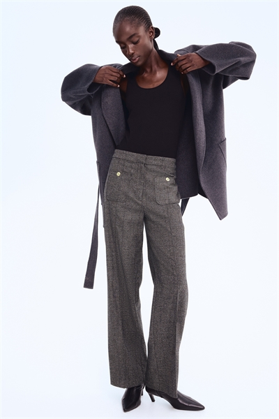 Брюки со складками 1302358001