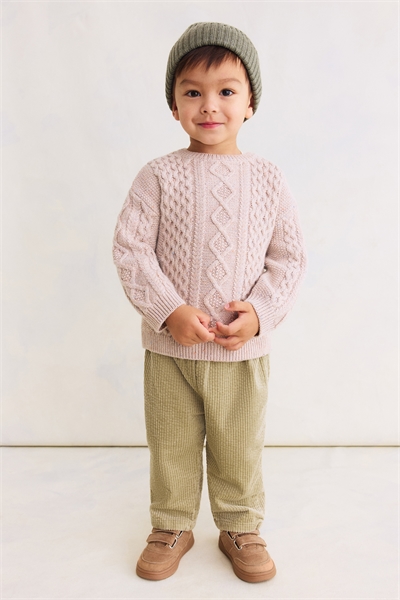 Хлопковые вельветовые джоггеры 1235243006