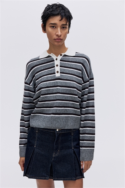 Плиссированная джинсовая юбка 1317484001