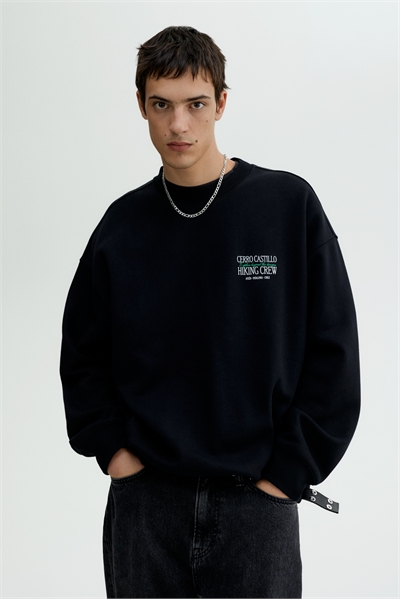 Толстовка с принтом Loose Fit 1296799001