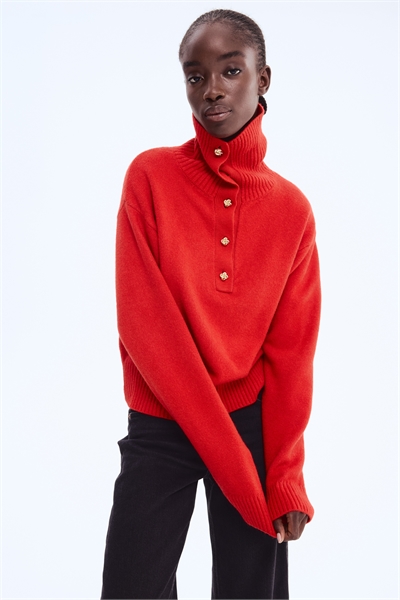 Джемпер с воротником 1306268001