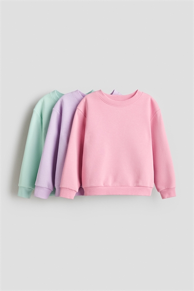 Толстовки с начесом изнутри в упаковке из 3 штук 1224786013