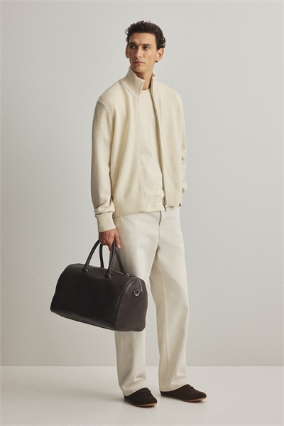 Шерстяной кардиган на молнии Regular Fit 1287993003