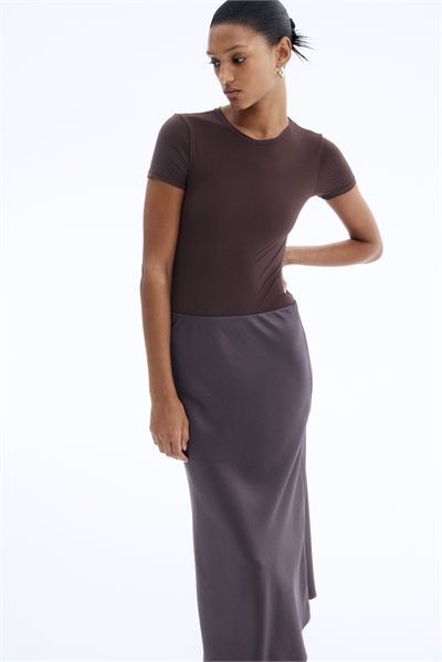 Боди из микрофибры с короткими рукавами 1306119002